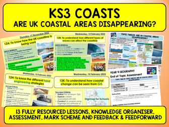 KS3 Coasts Topic
