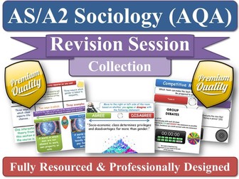 Sociology Revision (KS5) - EDUCATION - 4 Revision Sessions for AS/A2 AQA Sociology