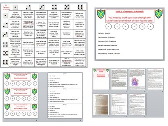 AS OCR BIOLOGY Transport in Animals 3.2 Revision