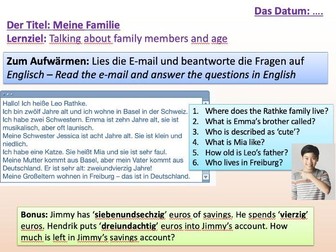 German - Stimmt! 1 Kapitel 2: Familie und Tiere - Powerpoints & Resources