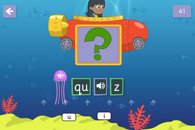Underwater Words Game - Sets 6-7 Phase 3