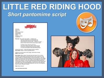 Little Red Riding Hood: Short Pantomime script