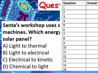 The Ultimate 2024 Christmas Science Quiz: Fun, Festive, and Ready-to-Use!