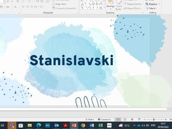 Introduction to Stanislavski