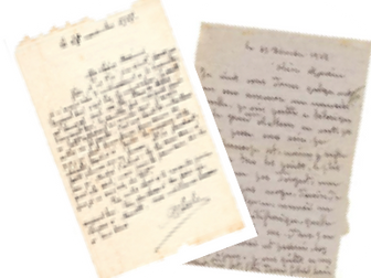 WWI and daily routine in French KS2: write a letter from 'un poilu': a French soldier from WWI.