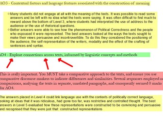 A Level English Language Model Exam Reponse 4