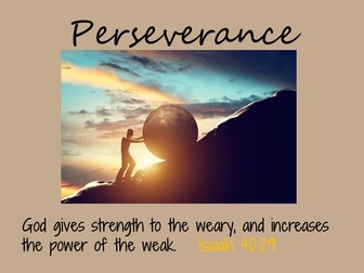 Perseverance - Collective Worship