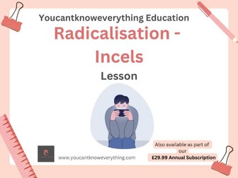 Incels and radicalisation PSHE
