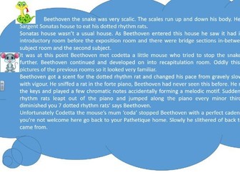 Beethoven revision story gcse edexcel