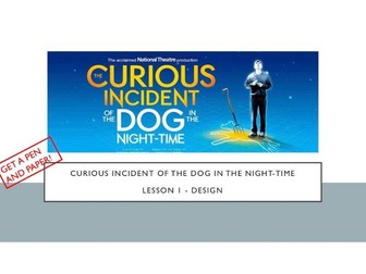 Set - Design - Curious Incident Year 9