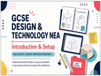 AQA GCSE DT NEA Setup