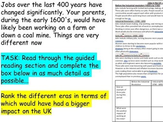 Lesson 9 Changing UK economy