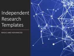 Independent Research Templates -