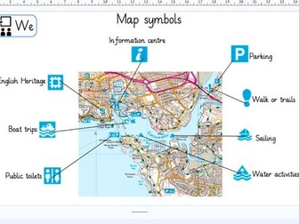 Geography OS symbols and keys