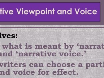 Scheme of Work: Adventure Fiction Writing (SPAG focus)