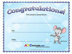 Sticker Charts and Certificates Collection