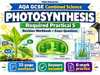 AQA GCSE Photosynthesis Required Practical