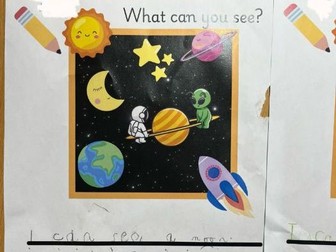 Space writing- EYFS