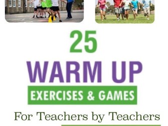 25 Primary Warm Up PE Games