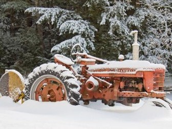 (From) Tractor by Ted Hughes teaching PowerPoint.