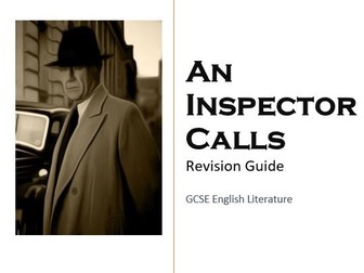 Revision Guide ~ An Inspector Calls GCSE English Literature AQA