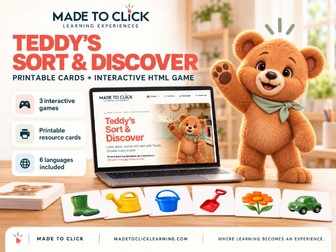 Teddy's Sort & Discover - Early Years