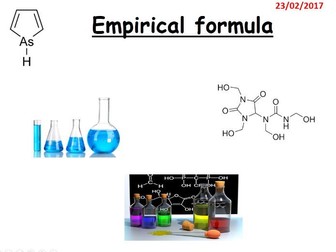 Empirical formula for GCSE Chemistry