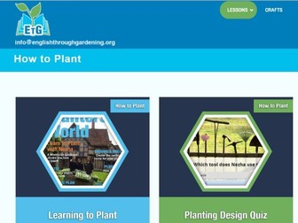 EAL English Through Gardening - Planting