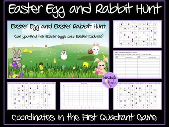 Easter Egg Hunt - Coordinates Game