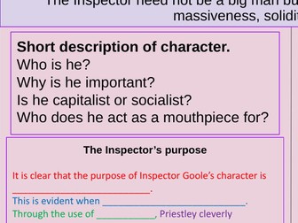 An Inspector Calls Character Profiles