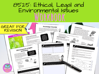 Ethical, Legal and Environmental Impacts AQA GCSE Computer Science Workbook (8525)