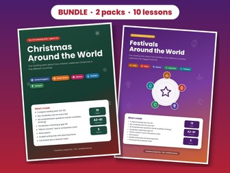 Celebrations Around the World KS2 EAL Bundle