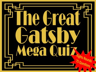 The Great Gatsby Mega Quiz
