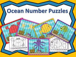 Ocean Number Puzzles