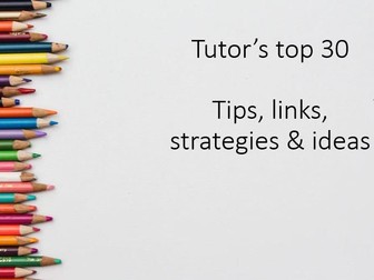Form tutor's top 30