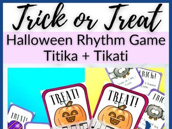 TiTika + TikaTi Trick or Treat Halloween Rhythm Game