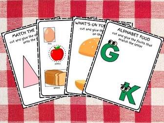 Cut and Paste Activity Book (3-5 years)