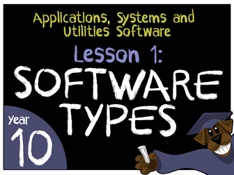 Software Types and Uses - Applications, Systems and Utilities Software Lesson 1