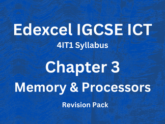 Edexcel IGCSE ICT - Chapter 3 - Revision Notes