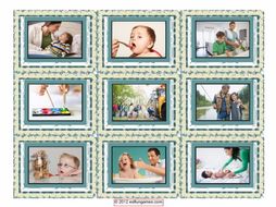 Parenting Activities Cards 4 Pages = 36 Cards