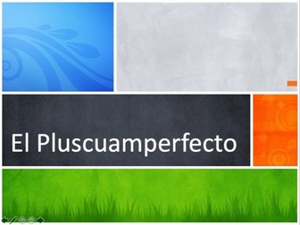 el pluscuamperfecto - The pluperfect tense in Spanish