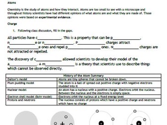 AQA GCSE Chemistry - Atomic Structure and the Periodic Table Revision