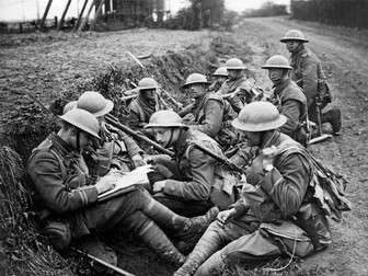 WW1 War Poetry suitable for KS3 - 17 lessons