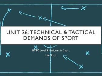 Unit 26: Technical & tactical demands of sport