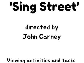 'Sing Street' - Junior Cycle English