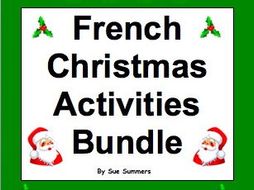 French Christmas Activities Bundle - Noël