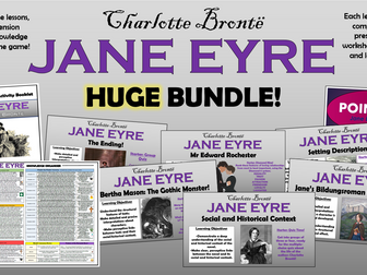 Jane Eyre Huge Bundle!
