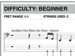 KS3 Bass Riffs Resource | Teaching Resources