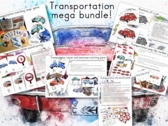 Transportation mega bundle