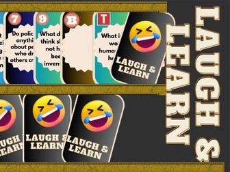 Conversations LAUGH & LEARN Card Game- Initiating and Maintaining A Conversation